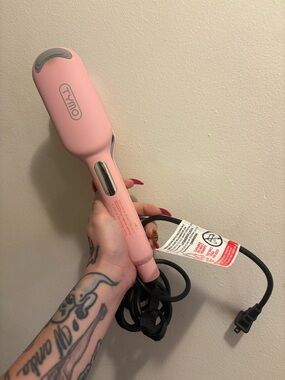 Tymo Pink Rovy Compact Wave Curling Iron - 1inch